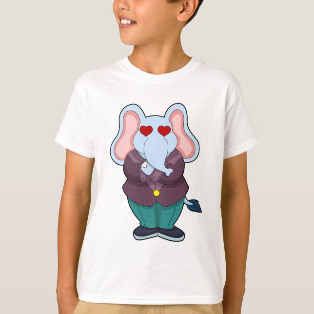 T-shirt Éléphant en marié avec costume.PNG (Devant)