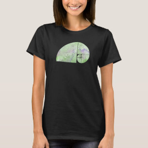 T-shirt Éléphant en spirale de Fibonacci  Nombre d'or  gru
