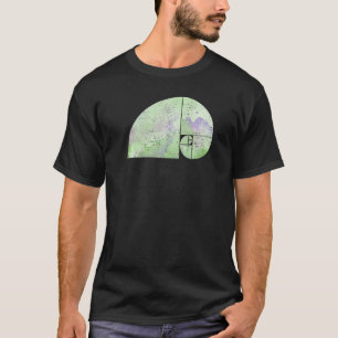 T-shirt Éléphant en spirale de Fibonacci  Nombre d'or  gru