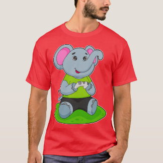 T-shirt Éléphant en tant que joueur
