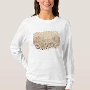 T-shirt Éléphant et château