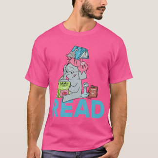T-shirt Elephant et Piggie Funny Reading Club Enseignants 