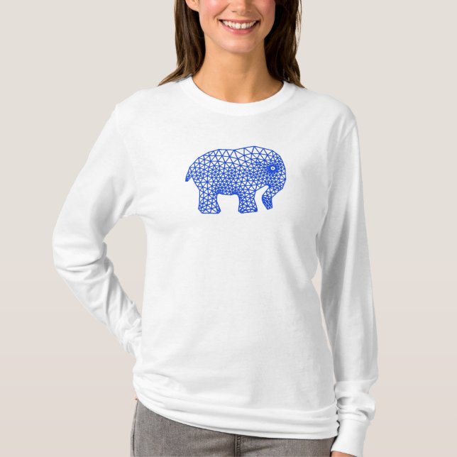 T-shirt Éléphant fini (Devant)