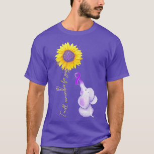 T-shirt Elephant Je Me Souviendrai Pour Vous Sunflower Alz