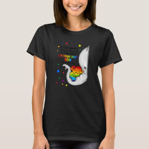 T-shirt Elephant Je suis votre maman maintenant LGBT Free 