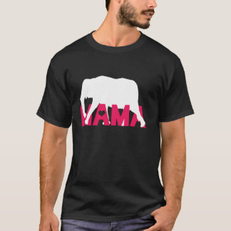 T-shirt Elephant Mama Love Heart Afrique Souvenir