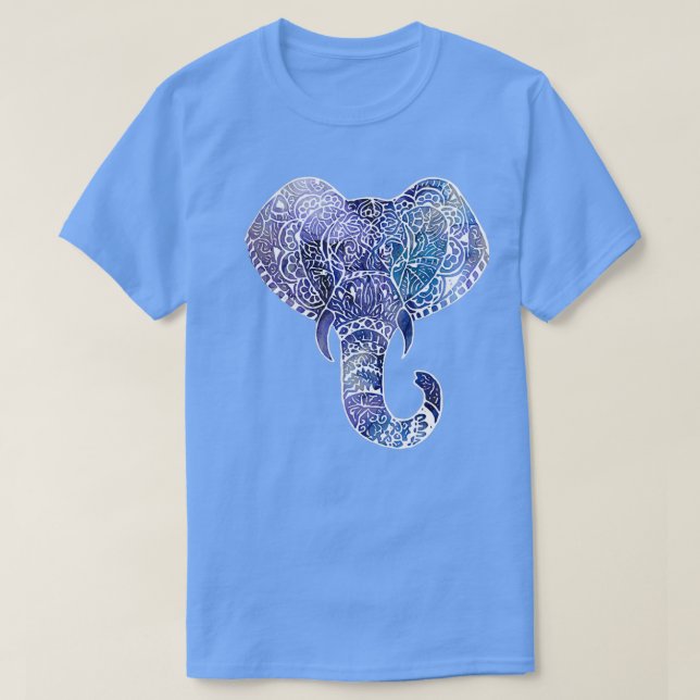 T-shirt Eléphant Mandala 1 (Design devant)