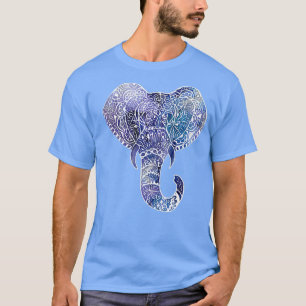 T-shirt Eléphant Mandala 1