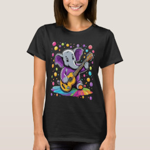 T-shirt Eléphant Mélodique : Un Anniversaire Musical