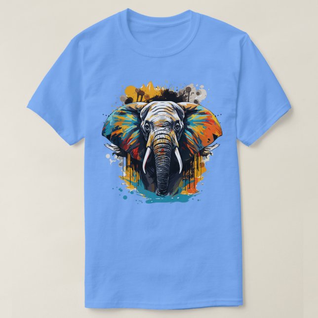 T-shirt Eléphant mignon (Design devant)