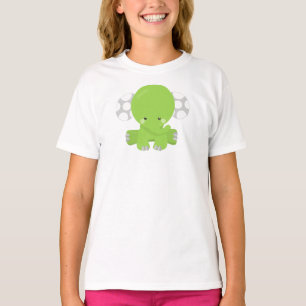 T-shirt Eléphant mignon, Eléphant petit, Eléphant vert