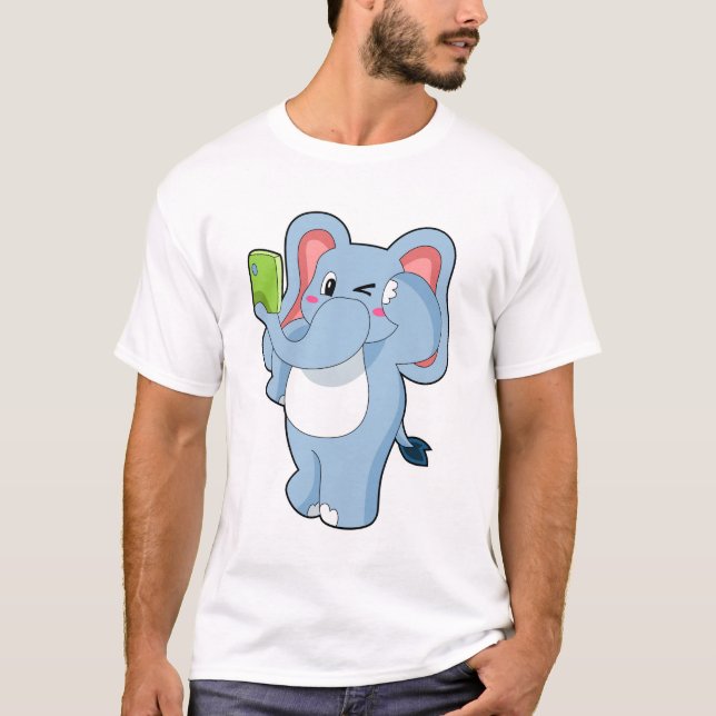 T-shirt Elephant Mobile (Devant)