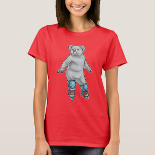 T-shirt Elephant Patinage en ligne Patins en ligne
