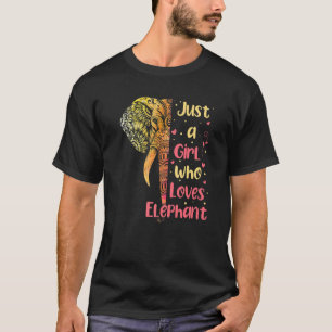 T-shirt Eléphant Pour Fille Femmes Hommes Eléphants Elépha