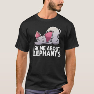 T-shirt Eléphant Pour Hommes Femmes Eléphant Animal