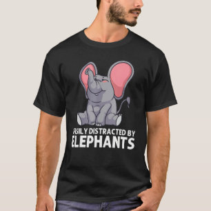 T-shirt Eléphant Pour Hommes Femmes Faune Indien Éléphant