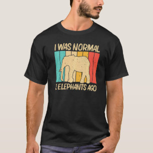 T-shirt Elephant Pour Hommes Femmes Indienne Elephant Mamm