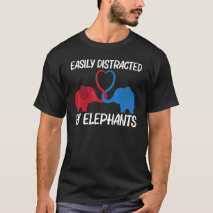 T-shirt Elephant Pour Hommes Femmes Parc Sauvage Animal