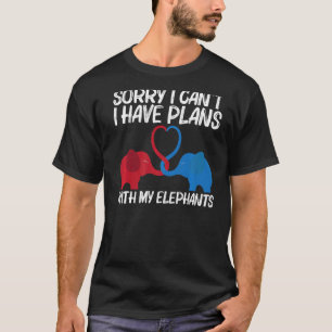 T-shirt Elephant Pour Hommes Femmes Parc Sauvage Animal 2