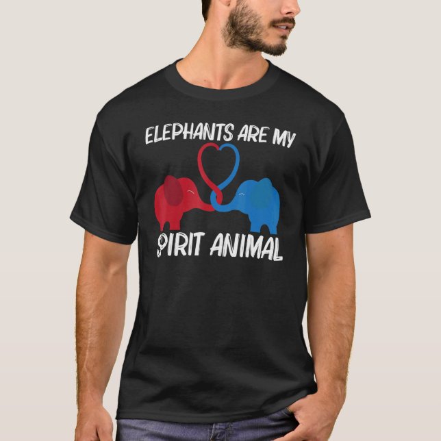 T-shirt Elephant Pour Hommes Femmes Parc Sauvage Animal 4 (Devant)