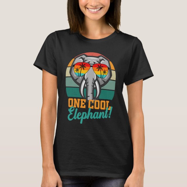 T-shirt Eléphant pour les femmes hommes enfants Journée mo (Devant)