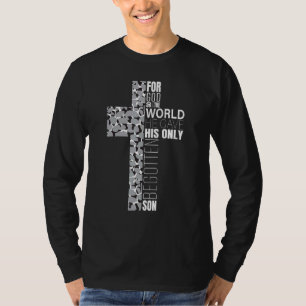 T-shirt Elephant Print Christian Hommes garçons Bible Vers