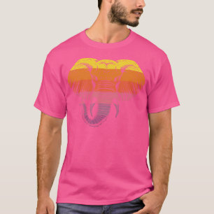 T-shirt Eléphant rétro