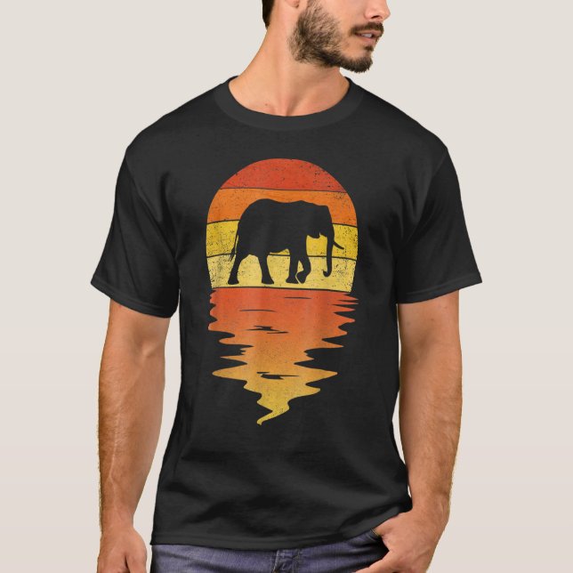 T-shirt Elephant Sauvez Les Animaux 5 (Devant)