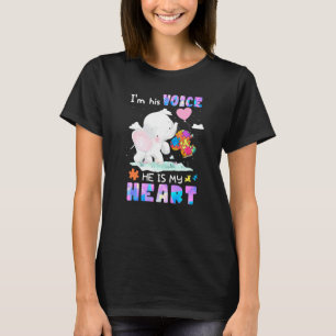 T-shirt Elephant Sensibilisation sur l'autisme Iu2019m Sa 