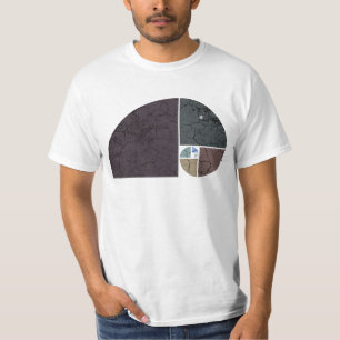 T-shirt Eléphant spiral Fibonacci - Ratio d'or 2