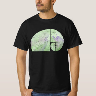 T-shirt Eléphant spiral Fibonacci - Ratio d'or 3
