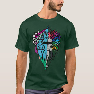T-shirt Éléphant symétrique