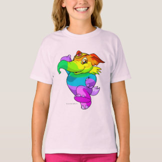 T-shirt Elephante arc-en-ciel