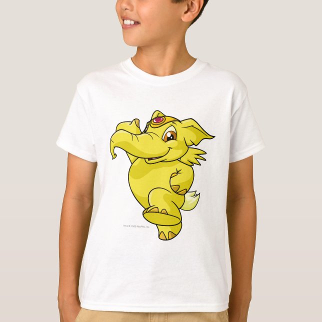 T-shirt Eléphante jaune (Devant)