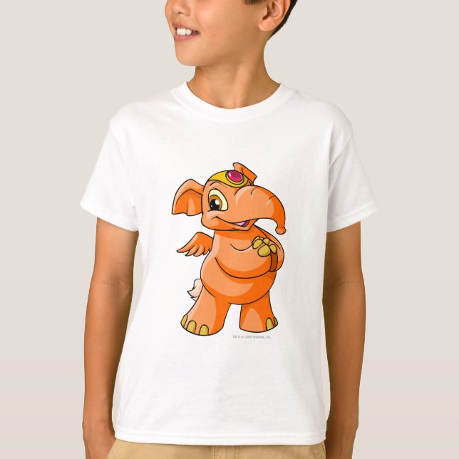 T-shirt Elephante Orange (Devant)