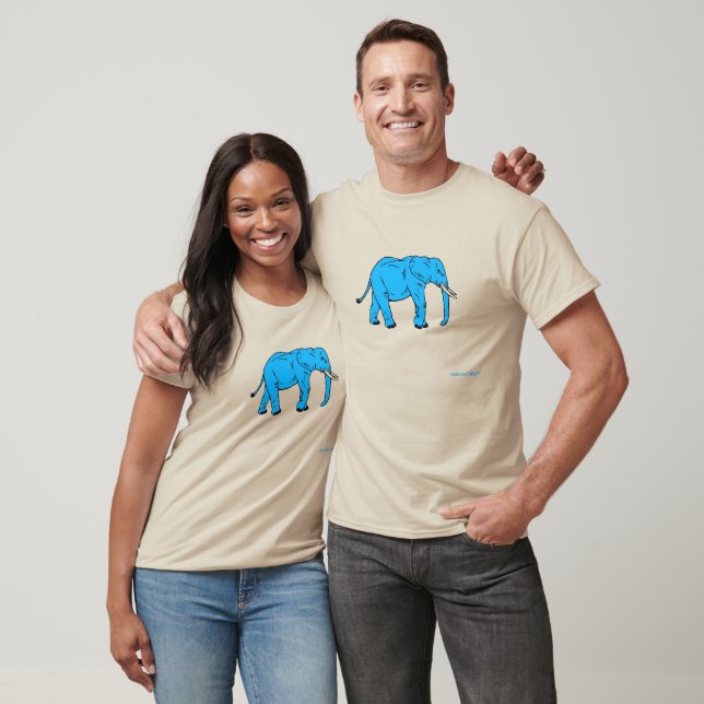 T-shirt Eléphants 18 (Unisexe)