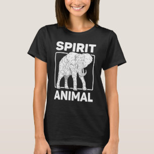 T-shirt Eléphants Aimer Esprit Animal