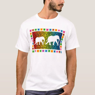 T-shirt Eléphants blancs