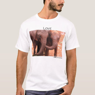 T-shirt Éléphants de "amour"