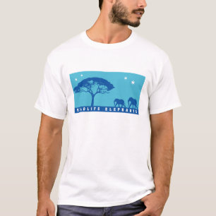 T-shirt Eléphants de la faune
