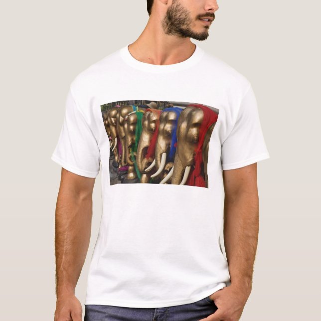 T-shirt Éléphants dorés (Devant)