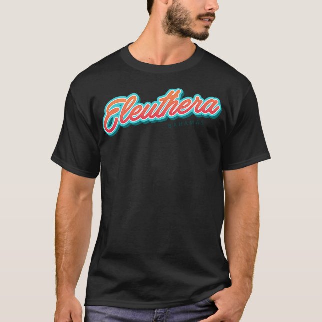 T-shirt Eleuthera Bahamas (Devant)