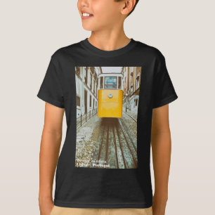 T-shirt Elevador da Gloria. Lisbonne, Portugal.