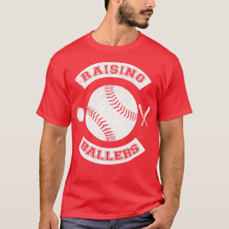 T-shirt Élevage Ballers de baseball Softball Athlètes Pare