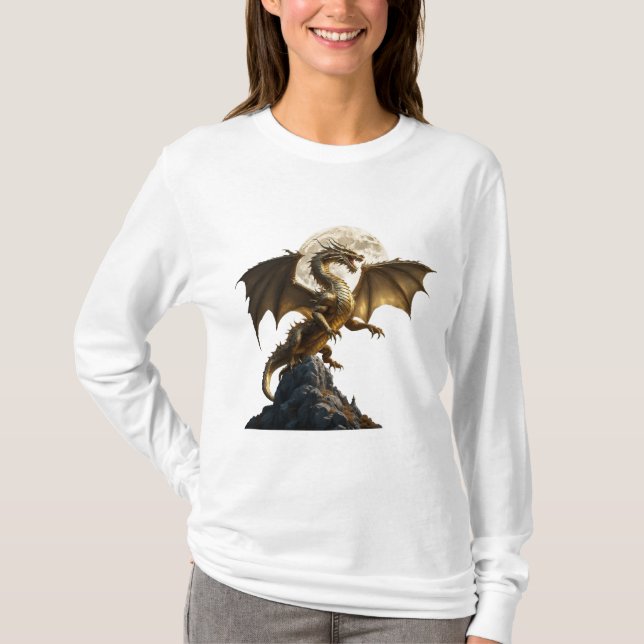 T-shirt Élevage de dragon de fer (Devant)