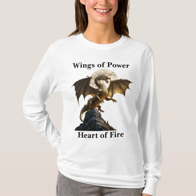 T-shirt Élevage de dragon de fer (Devant)
