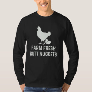 T-shirt Élevage de noix de cou frais, Éleveur de poulet, O