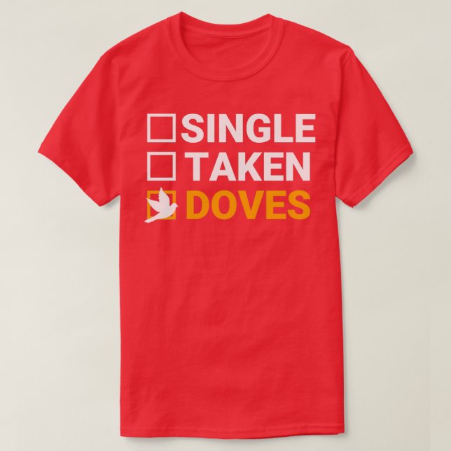 T-shirt Élevage de pigeons d'oiseaux (Design devant)