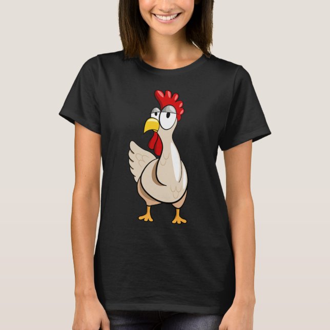T-shirt Élevage de poulet (Devant)
