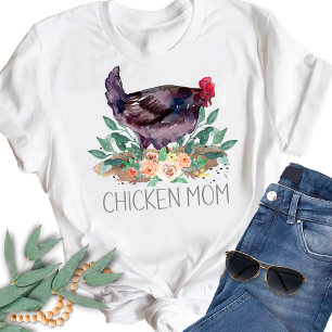 T-shirt Élevage de poulets maman bio jardinage permacultur